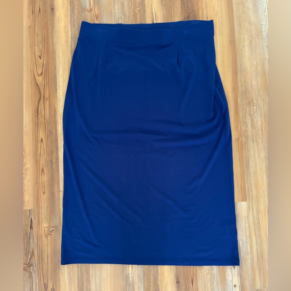 Eileen Fisher Navy midi Skirt